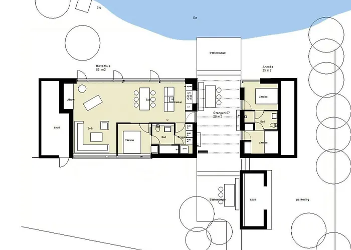 Architect-designed House Close To Hornbaek * Tikob